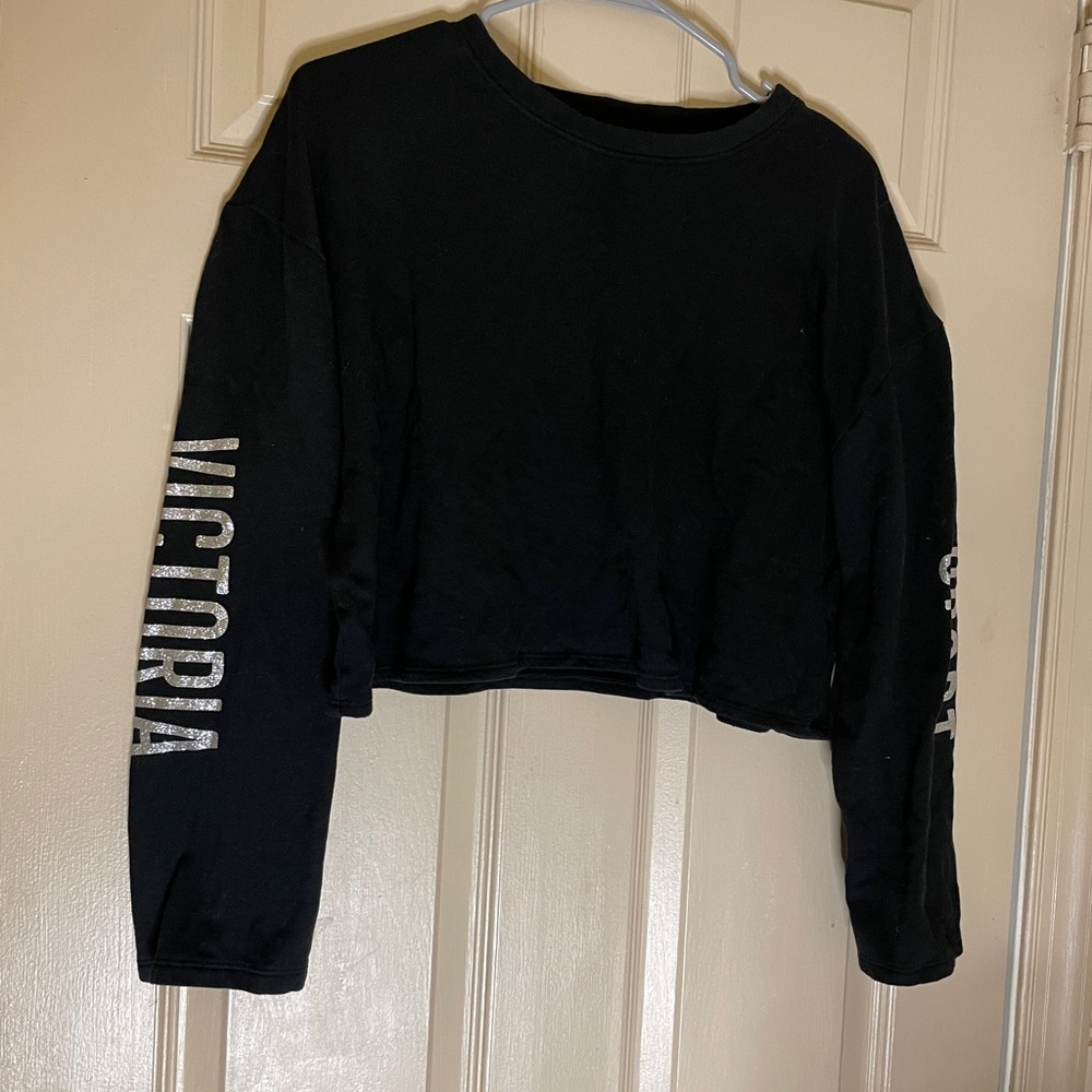 VS cropped sweatshirt-tee